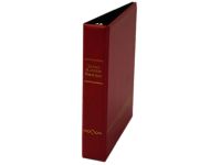Deluxe Red Estate Planning Binder with Custom Imprinting - 1" D-Ring